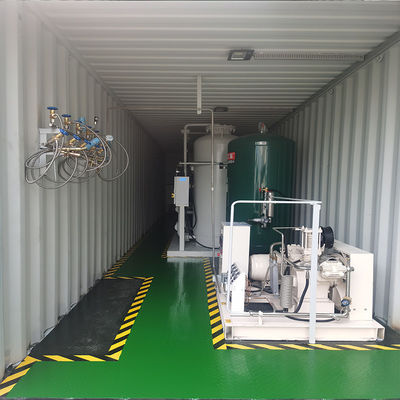 1 -100 Nm3/h stikstofcapaciteit PSA stikstofgenerator voor stroomvoorziening 0.2kw 220v 50Hz
