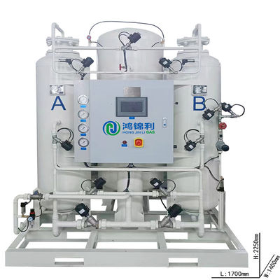 PSA-oxygengeneratorinstallatie voor adsorptie onder druk