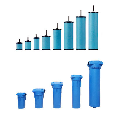 Olieverwijderende koelende luchtfilters Olieverwijderend filter 1/2&quot;