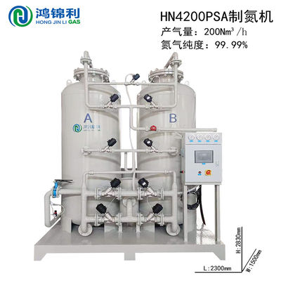 Verhoging van de stikstofdruk PSA stikstofgenerator met een capaciteit van 0,5-0,8Mpa